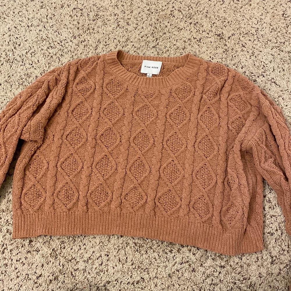 Knitted Soft Sweater Large